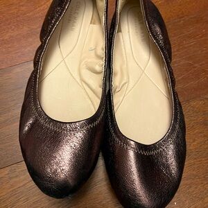 Cole Haan Bronze Flats, Size 8, Light Wear